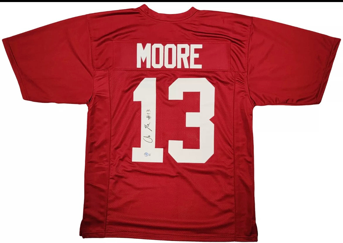 Malachi Moore Alabama Crimson Tide Autographed Jersey