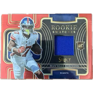 2022 Panini Select Wan’dale Robinson Rookie Swatches Red